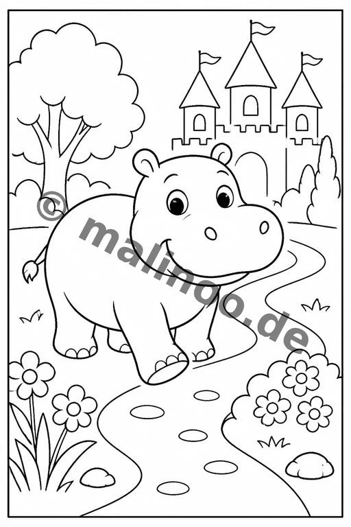 Flusspferde – Bild 10