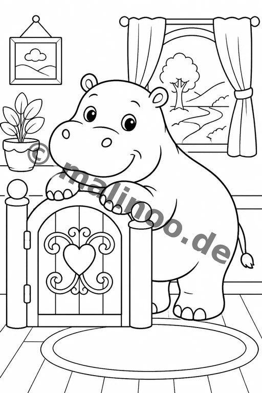 Flusspferde – Bild 12
