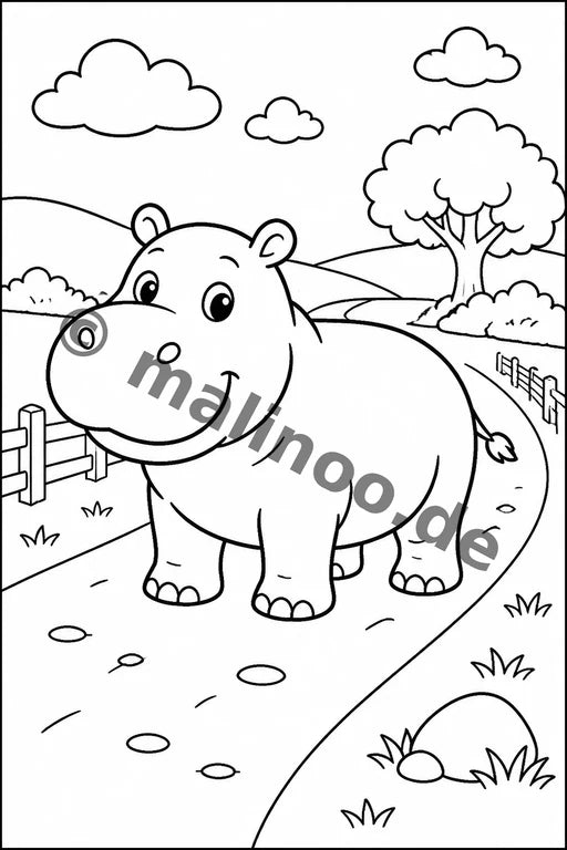 Flusspferde – Bild 13