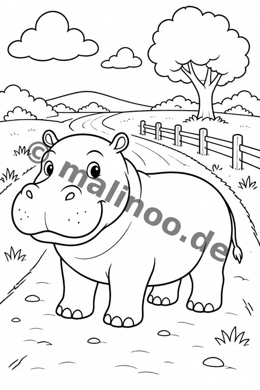 Flusspferde – Bild 13