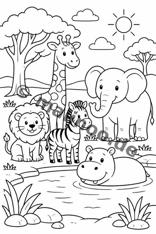 Safari-Tiere – Bild 17