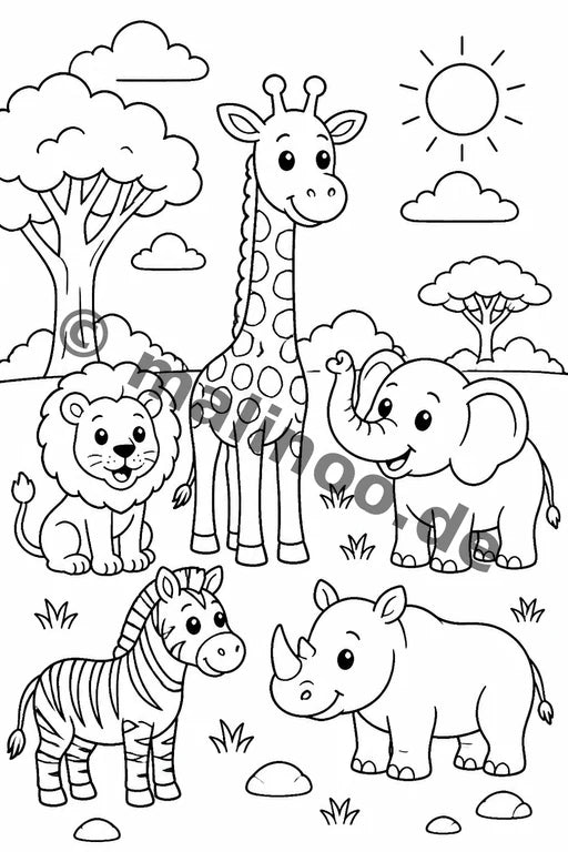 Safari-Tiere – Bild 17
