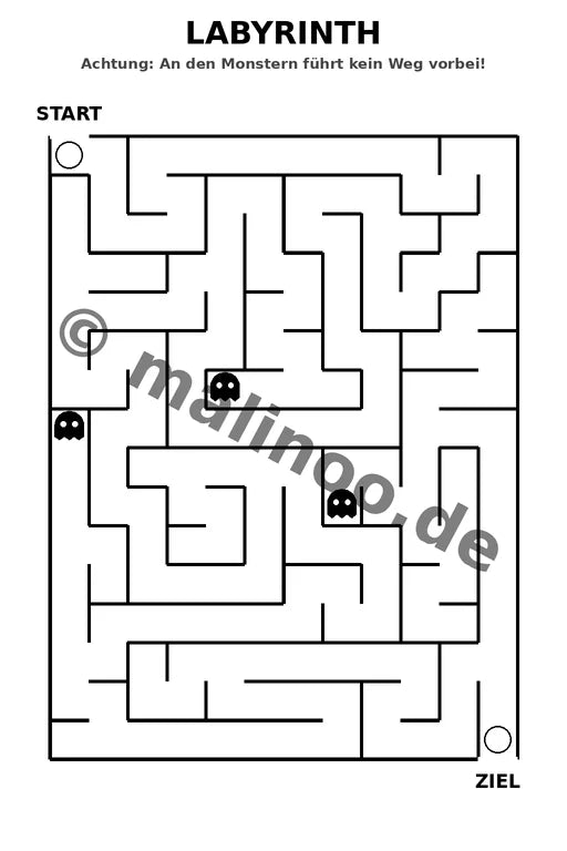 Affen Aktivitätsbuch 20 Rätsel- und Aktivitätsseiten – Vorschaubild 2