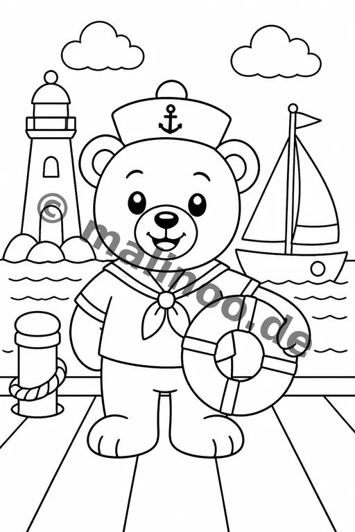 Bären Aktivitätsbuch 20 Rätsel- und Aktivitätsseiten PDF Download – Vorschaubild 4