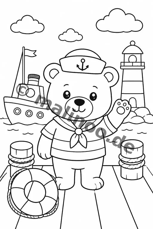 Bären Aktivitätsbuch 50 Rätsel- und Aktivitätsseiten gedruckt+gebunden – Vorschaubild 8