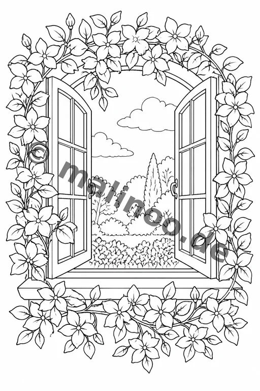 Blumen Aktivitätsbuch 50 Rätsel- und Aktivitätsseiten gedruckt+gebunde – Vorschaubild 10