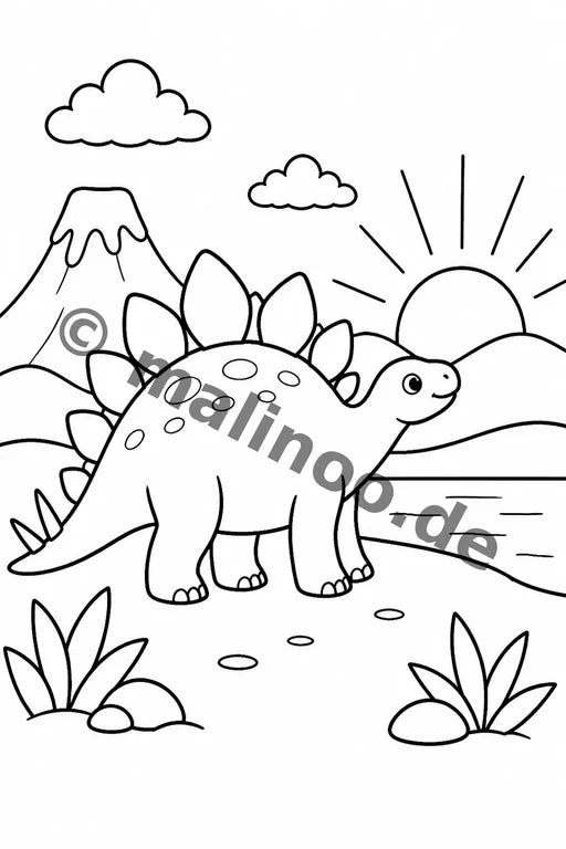 Dinosaurier Aktivitätsbuch 100 Rätsel- und Aktivitätsseiten gedruckt+g – Vorschaubild 10