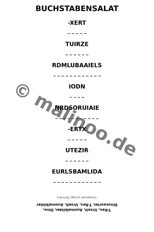 Dinosaurier Aktivitätsbuch 100 Rätsel- und Aktivitätsseiten gedruckt+g – Vorschaubild 6