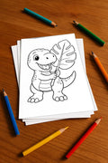 Dinosaurier Aktivitätsbuch 100 Rätsel- und Aktivitätsseiten gedruckt+l – Mockup-Ansicht