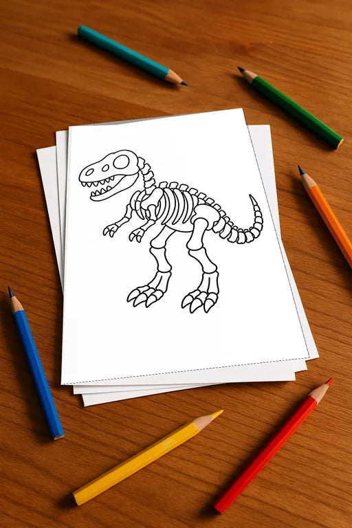 Dinosaurier Aktivitätsbuch 100 Rätsel- und Aktivitätsseiten gedruckt+l – Mockup-Ansicht