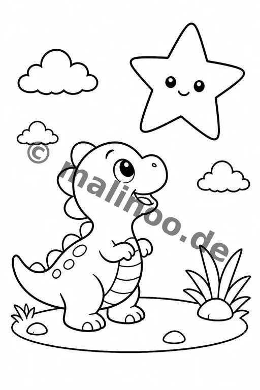 Dinosaurier Aktivitätsbuch 20 Rätsel- und Aktivitätsseiten gedruckt+lo – Vorschaubild 5