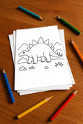Dinosaurier Aktivitätsbuch 50 Rätsel- und Aktivitätsseiten gedruckt+lo – Mockup-Ansicht