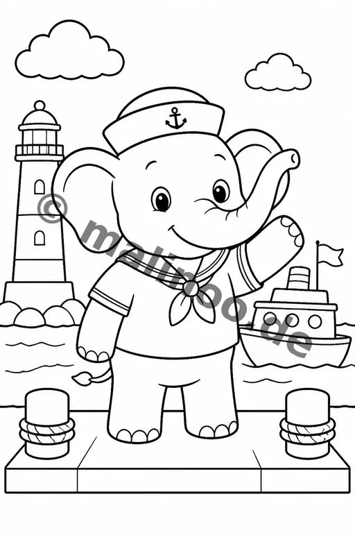 Elefanten Aktivitätsbuch 20 Rätsel- und Aktivitätsseiten PDF Download – Vorschaubild 4