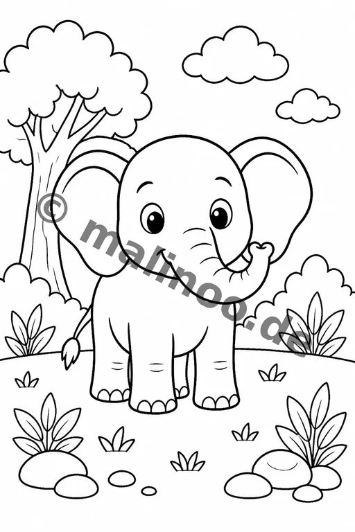 Elefanten Aktivitätsbuch 20 Rätsel- und Aktivitätsseiten gedruckt+lose – Vorschaubild 7