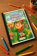 Elves Activity Aktivitätsbuch 100 Rätsel- und Aktivitätsseiten gedruck – Mockup-Ansicht