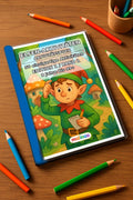 Elves Activity Aktivitätsbuch 50 Rätsel- und Aktivitätsseiten gedruckt – Mockup-Ansicht