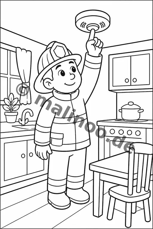Feuerwehr Comis-Style Aktivitätsbuch 20 Rätsel- und Aktivitätsseiten P – Vorschaubild 2