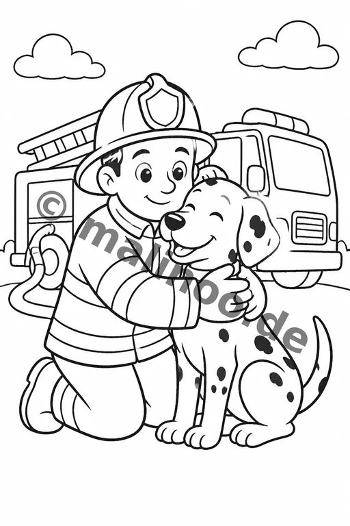 Feuerwehr Comis-Style Aktivitätsbuch 50 Rätsel- und Aktivitätsseiten g – Vorschaubild 7