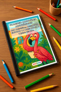 Flamingo Aktivitäten Aktivitätsbuch 100 Rätsel- und Aktivitätsseiten g – Mockup-Ansicht