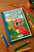 Flamingo Aktivitäten Aktivitätsbuch 50 Rätsel- und Aktivitätsseiten ge – Mockup-Ansicht