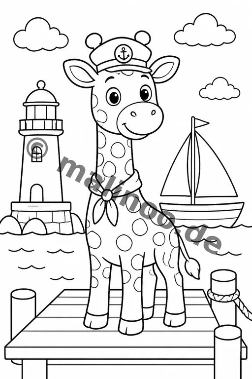 Giraffen Aktivitätsbuch 50 Rätsel- und Aktivitätsseiten gedruckt+lose – Vorschaubild 10
