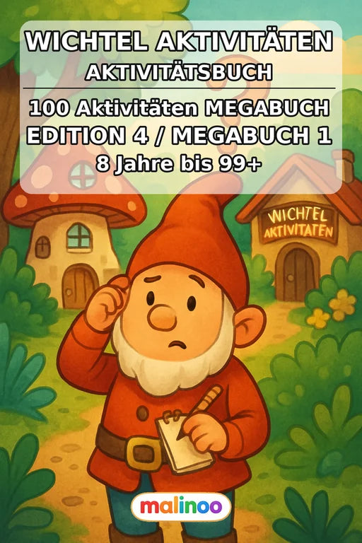 Gnomes Activity Aktivitätsbuch 100 Rätsel- und Aktivitätsseiten PDF Do – Cover