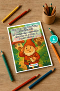 Gnomes Activity Aktivitätsbuch 20 Rätsel- und Aktivitätsseiten PDF Dow – Mockup-Ansicht