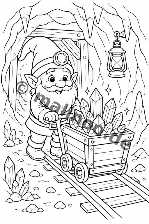 Gnomes Activity Aktivitätsbuch 20 Rätsel- und Aktivitätsseiten gedruck – Vorschaubild 7