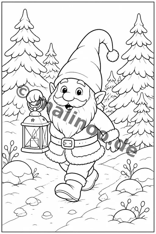 Gnomes Activity Aktivitätsbuch 20 Rätsel- und Aktivitätsseiten gedruck – Vorschaubild 1
