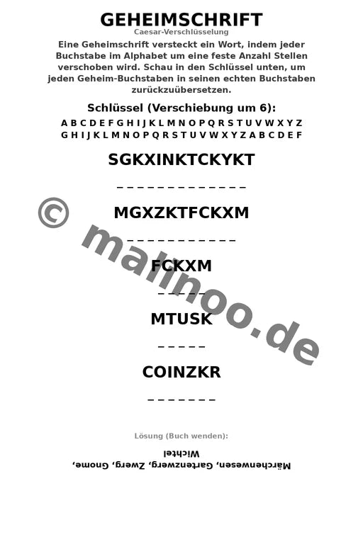 Gnomes Activity Aktivitätsbuch 20 Rätsel- und Aktivitätsseiten gedruck – Vorschaubild 6