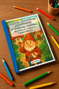 Gnomes Activity Aktivitätsbuch 50 Rätsel- und Aktivitätsseiten gedruck – Mockup-Ansicht