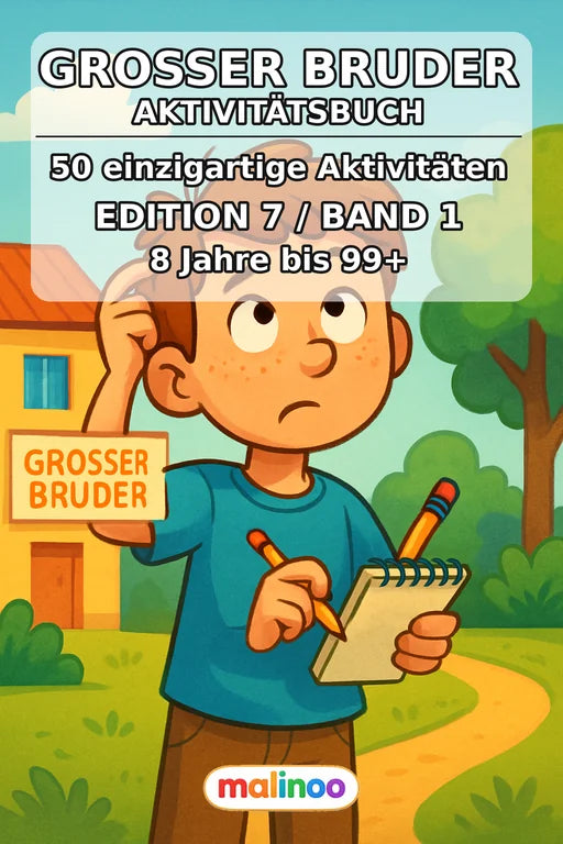 Großer Bruder Aktivitätsbuch 50 Rätsel- und – Cover