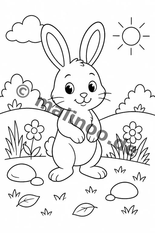 Hasen Aktivitätsbuch 20 Rätsel- und Aktivitätsseiten PDF Download – Vorschaubild 5