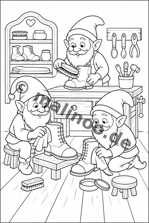 Heinzelmännchen Aktivitätsbuch 100 Rätsel- und Aktivitätsseiten gedruc – Vorschaubild 1