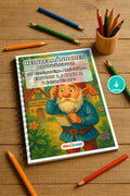 Heinzelmännchen Aktivitätsbuch 50 Rätsel- und Aktivitätsseiten PDF Dow – Mockup-Ansicht