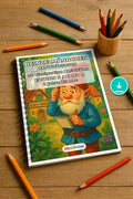 Heinzelmännchen Aktivitätsbuch 50 Rätsel- und Aktivitätsseiten PDF Dow – Mockup-Ansicht