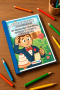 Hochzeit Aktivitätsbuch 50 Rätsel- und Aktivitätsseiten gedruckt+gebun – Mockup-Ansicht