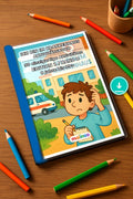 Ich bin im Krankenhaus Aktivitätsbuch 50 Rätsel- und – Mockup-Ansicht