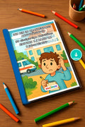 Ich bin im Krankenhaus Aktivitätsbuch 50 Rätsel- und – Mockup-Ansicht