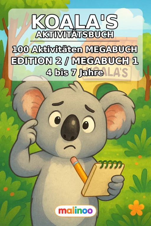 Koala's Aktivitätsbuch 100 Rätsel- und Aktivitätsseiten PDF Download – Cover
