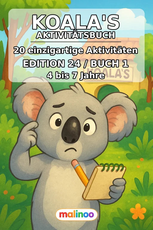 Koala's Aktivitätsbuch 20 Rätsel- und Aktivitätsseiten PDF Download – Cover