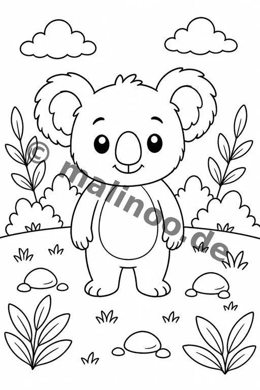 Koala's Aktivitätsbuch 20 Rätsel- und Aktivitätsseiten PDF Download – Vorschaubild 1