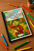 Kobolde & Aktivitäten Aktivitätsbuch 100 Rätsel- und Aktivitätsseiten  – Mockup-Ansicht