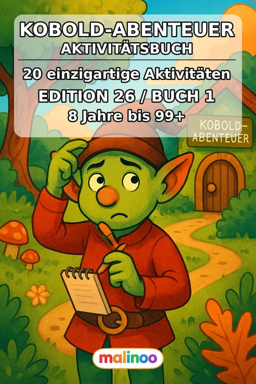 Kobolde & Aktivitäten Aktivitätsbuch 20 Rätsel- und Aktivitätsseiten P – Cover
