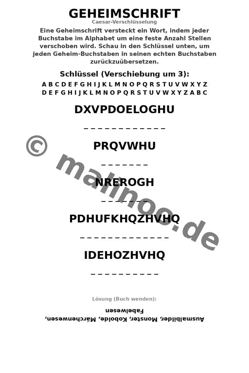 Kobolde & Aktivitäten Aktivitätsbuch 50 Rätsel- und Aktivitätsseiten g – Vorschaubild 6