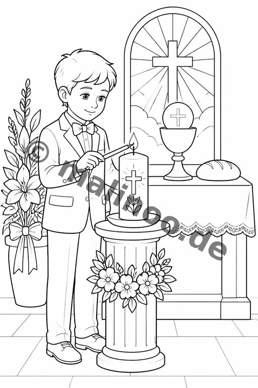 Kommunion Aktivitätsbuch 100 Rätsel- und Aktivitätsseiten – Vorschaubild 4