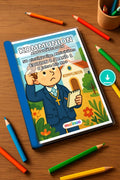 Kommunion Aktivitätsbuch 50 Rätsel- und Aktivitätsseiten – Mockup-Ansicht