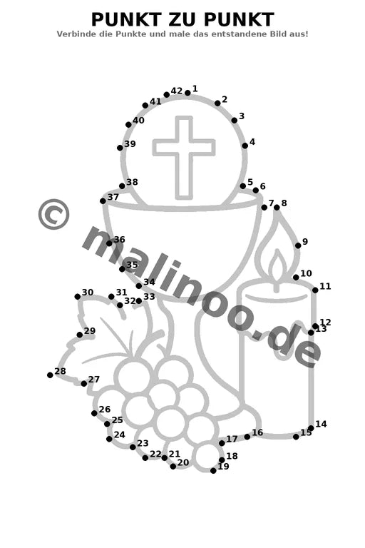 Kommunion Aktivitätsbuch 50 Rätsel- und Aktivitätsseiten – Vorschaubild 7
