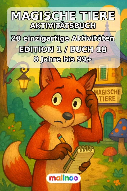 Magische Tiere Aktivitätsbuch 20 Rätsel- und – Cover