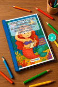 Meerjungfrauen Aktivitätsbuch 50 Rätsel- und Aktivitätsseiten PDF Down – Mockup-Ansicht